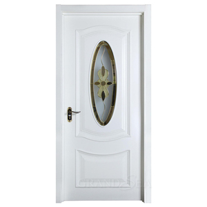 Porte intérieure en bois ancienne en chêne massif classique avec boîtier intérieur en verre <span class=keywords><strong>Portes</strong></span> intérieures de ferme <span class=keywords><strong>Portes</strong></span> patio en bois - Product Image 2