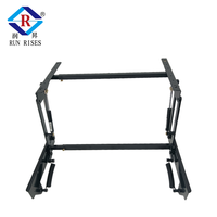 B04-5D mécanisme de levage de table à ressort robuste 490-850mm cadre de largeur réglable pour grande pièce de meubles de salon et de chambre à coucher