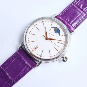 Montre-bracelet mécanique au design élégant et tendance, style simple et raffiné, fonction phase lunaire - Product Image 5