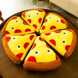 Coussin en peluche amusant Frites et Burger, Grande <span class=keywords><strong>Pizza</strong></span>, Poupée d'aide au sommeil, Cadeau d'anniversaire pour enfants - Product Image 6
