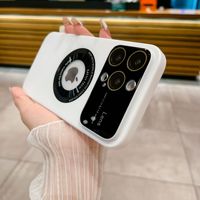 Nouvelle coque de téléphone portable magnétique antichoc en PC avec protection d'écran pour iPhone 14 13 12 11 Pro Max, finition givrée