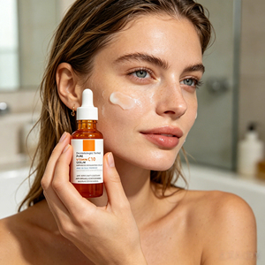 Concentrado Facial con 10% de Vitamina C y Ácido Hialurónico de Grado Dérmico, Suero Antioxidante y Antienvejecimiento, Sin Perfume, para Piel Sensible - Product Image 5