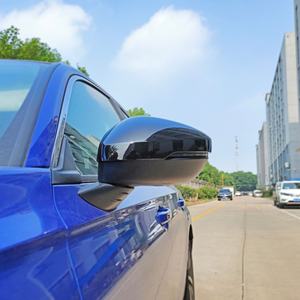 Accessoires extérieurs pour voiture Welta ABS, coques de rétroviseurs extérieurs droit, finition noire brillante, look original, kit carrosserie pour Civic - Product Image 5