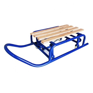 Vente en gros directe d'usine, <span class=keywords><strong>luge</strong></span> d'<span class=keywords><strong>hiver</strong></span> en métal personnalisée avec logo et couleur, avec dossier pour bébé/enfant - Product Image 4