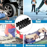 Jeu de 13 outils extracteurs de boulons et écrous endommagés par impact, clé de démontage d'écrous, fabriqué en Chine continentale, sans garantie