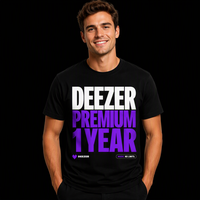 Deezer 1 mois, Musique Premium, Abonnement Deezer, Hifi, Écoute hors ligne