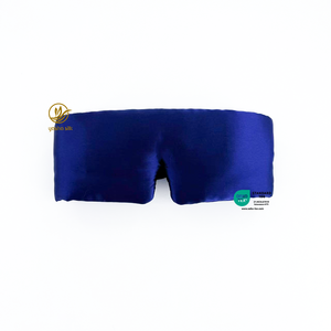 Masque de sommeil personnalisé en soie <span class=keywords><strong>Yasha</strong></span>, sangle réglable en velcro, 19 momme, 100% soie de mûrier, pour dormir et voyager, grande taille, quatre saisons - Product Image 2