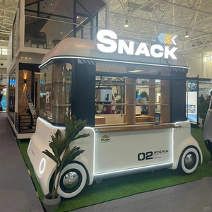 Food Truck Móvil Personalizado para Café, Té de Leche y Barbacoa con Cocina Pequeña Completa para Venta Ambulante - Product Image 1