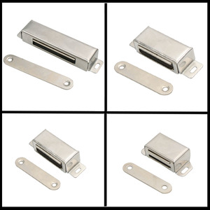 Aimants <span class=keywords><strong>de</strong></span> <span class=keywords><strong>porte</strong></span> en acier inoxydable, aimants puissants <span class=keywords><strong>pour</strong></span> la <span class=keywords><strong>cuisine</strong></span>, l'armoire, le <span class=keywords><strong>placard</strong></span>, la fermeture <span class=keywords><strong>de</strong></span> <span class=keywords><strong>porte</strong></span>, le loquet <span class=keywords><strong>de</strong></span> tiroir - Product Image 2