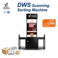 Machine de mesure automatique du volume et du poids des colis, scanner de code à 6 caméras, système DWS statique pour le tri en entrepôt