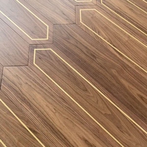 <span class=keywords><strong>Parquet</strong></span> <span class=keywords><strong>hexagonal</strong></span> en chêne d'ingénierie de 15mm-Revêtement de sol artisanal pour couche de chauffage par le sol Conceptions personnalisées <span class=keywords><strong>Parquet</strong></span> en chêne - Product Image 5