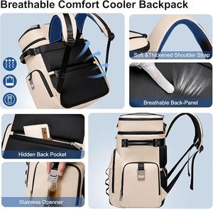 Eco-friendly Leakproof Temperature Control Picnic/Beach/ Thermal/Insulated Lunch Cooler Bag/ Backpack - Product Image 6