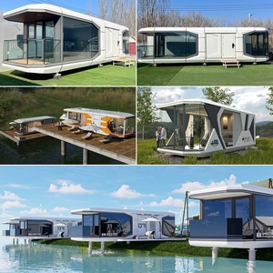 Maison Capsule Spatiale Modulaire Moderne <span class=keywords><strong>de</strong></span> Luxe <span class=keywords><strong>de</strong></span> Haute Qualité, Préfabriquée, Isolation Phonique, pour Hôtels, Maisons, Campings, Zones <span class=keywords><strong>de</strong></span> Vacances et Complexes Hôteliers - Product Image 6