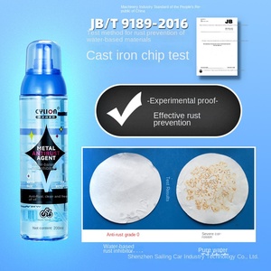 Inhibiteur et dissolvant de rouille à base d'eau pour vélo de course à voile Nettoyant et lubrifiant efficaces pour l'élimination de la rouille - Product Image 4