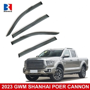 Déflecteurs de vent pour voiture GWM SHANHAI POER CANNON 2023, pare-pluie, pare-soleil, visières de fenêtre - Product Image 2