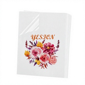 ฟิล์มถ่ายโอนลายแบบน้ำ Yesion ขนาด A4 สำหรับเครื่องพิมพ์อิงค์เจ็ท ไม่ต้องใช้สารเคลือบเงา สีขาวใส สำหรับแก้ว - Product Image 4