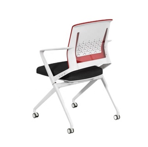 Silla ergonómica plegable y apilable, muebles de oficina para entrenamiento, fabricante de LS-548A - Product Image 2