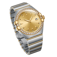 Montre mécanique automatique pour homme, haute qualité, vente en gros, logo personnalisé, directement de l'usine, montre-bracelet professionnelle