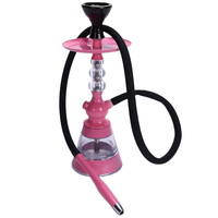 Ensemble Chicha Classique en Plastique Écologique et Durable avec Tête en Silicone, Gestion de la Chaleur, Design Français, Inclut Tuyau et Coffret Cadeau