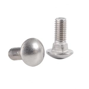 SDPSI DCT DIN603 M6 M8 <strong>M10</strong> 316 Stainless Steel A4-70 Plain Finish Truss Round Head Carriage Screw <strong>Coach</strong> <strong>Bolt</strong> - Product Image 1