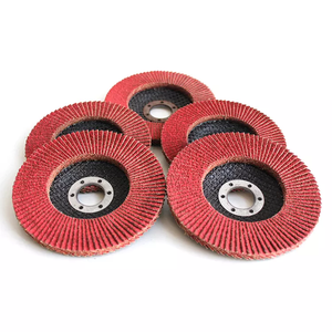 Disco lamellare AO da 115 mm (4,5 pollici) di alta qualità, molto venduto, disco abrasivo T27 T29 da 115 mm per smerigliatrice angolare, campione gratuito - Product Image 3