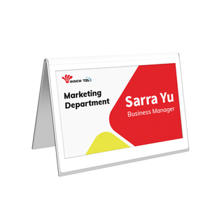 Minewtag không có giấy văn phòng điện tử dấu hiệu 7.5inch 6 màu hai mặt E-ink ESL bảng tên điện tử cho phòng hội nghị tiếp nhận - Product Image 5