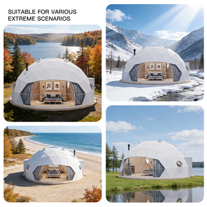 Tente Igloo de Luxe en PVC, Dôme Géodésique, Maison, Hôtel Extérieur d'Hiver, Événement, Camping, <span class=keywords><strong>Toile</strong></span> avec Salle de Bain, Tente Dôme de Station Balnéaire - Product Image 5