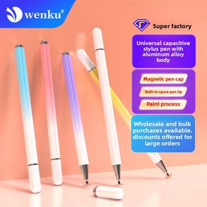 <span class=keywords><strong>ปากกา</strong></span>สไตลัสแบบดิสก์ ราคาดี แข่งขันได้ สำหรับหน้าจอสัมผัส พร้อมหัวเปลี่ยน แม่เหล็ก ใช้ได้กับ Android และ <span class=keywords><strong>iPhone</strong></span> - Product Image 2