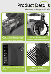 2025 mới đa chức năng thương mại và nhà slushie Máy đông lạnh uống slushy Maker nhỏ mềm phục vụ Máy làm kem - Product Image 5