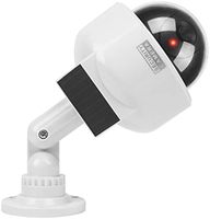 Yanıp sönen kırmızı LED ışık uyarısı tüketici elektroniği ile güneş enerjili kapalı/açık CCTV güvenlik Dome kamera
