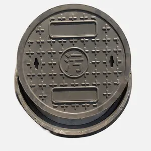 사우디 아라비아 EN124 배수 폴리 수지 유리 섬유 맨홀 커버 판매 복합 맨홀 커버