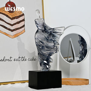 Scultura Astratta Donna Statuette Regali Oggetti Decorativi Moderni per Interni Casa Artigianato in Resina Figure Decorative Scultura - Product Image 2