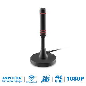 Antena de TV Digital para Interiores ANTUKO <span class=keywords><strong>AN</strong></span>-2004N, la Mejor Personalizada, 4.5/25DB, para Recepción de HDTV 4K, UHF y VHF, Cable de 3 Metros, Canales Gratuitos - Product Image 6