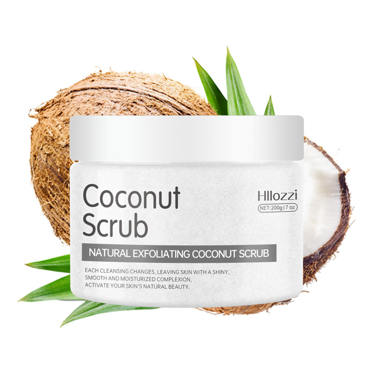 Coconut body scrub 200g
