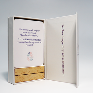 Cartes de méditation d'affirmation imprimées personnalisées pour le soulagement du stress, logo brodé pour les familles - Product Image 6