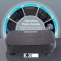 Plateforme de fitness amincissante professionnelle pour usage commercial, machine d'exercice à vibrations pour la maison