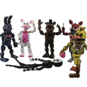 ฟิกเกอร์ Five Nights at <span class=keywords><strong>Freddy</strong></span>'s รุ่นที่ <span class=keywords><strong>6</strong></span> ชุด <span class=keywords><strong>6</strong></span> ตัว ของเล่นสะสม ของขวัญ ตกแต่งงานปาร์ตี้ - Product Image 1