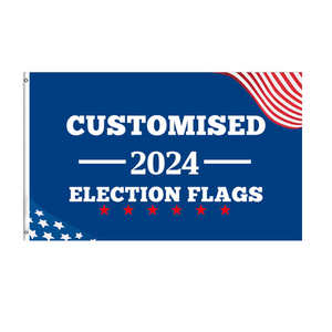 Harga kompetitif pengiriman cepat 2024 spanduk bendera pemilihan presiden AS untuk kampanye pemilihan politik - Product Image 4