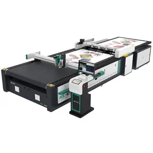 Máquina de troquelado de impresión, cortador de superficie plana, plantilla de tarjeta, software de corte digital