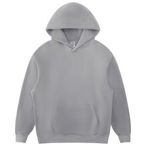 420 Gsm Logo Personnalisé Sweat À Capuche Lavé Lourd Vintage Surdimensionné - Product Image 1