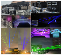 Lumière laser d'animation RGB imperméable 200W pour extérieur, zone panoramique, monument, toit de bâtiment, montagne, fontaine, rideau d'eau, lumière de scène