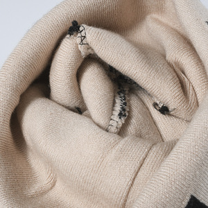 Tùy Chỉnh Thêu Biểu Tượng Mùa Đông Ấm Bobble Rô Cổ Điển Gân Bán Buôn Waffle Thiết Kế Dệt Kim Cuffless Beanie Hat - Product Image 6