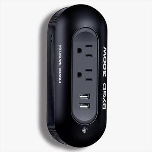 Mini-onduleur de voiture 300W, <span class=keywords><strong>12V</strong></span> vers AC, <span class=keywords><strong>220V</strong></span>, <span class=keywords><strong>micro</strong></span>-onduleur avec double port de chargement usb - Product Image 2