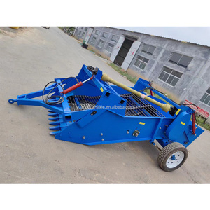 Un pequeño recolector de piedras es una máquina utilizada para limpiar el suelo y las piedras de las tierras de cultivo, máquina de limpieza de grava de campo - Product Image 2