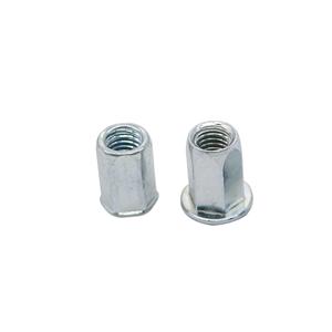 M4 M5 <span class=keywords><strong>M6</strong></span> M8 M10 M12 Insert de rivetage métrique en acier au carbone de haute qualité à tête hexagonale plate - Product Image 6