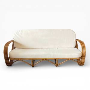 Sofá de Mimbre de Primera Calidad, Sillón de Mimbre Natural Hecho a Mano, Sofá de Mimbre Moderno para el Hogar, Muebles de Patio - Product Image 4