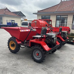 Nouveau design 2026 – Véhicule de transport <span class=keywords><strong>agricole</strong></span> à quatre roues avec chenilles en caoutchouc pour chargement et déchargement, benne basculante à vendre - Product Image 1