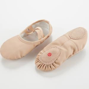 Zapatillas de Ballet Stelle para niñas, zapatillas de Ballet para niños pequeños, cuero suave - Product Image 4