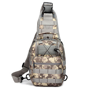 Téléphone portable lampe de poche Molle 3P extérieur étanche traumatisme unique épaule gilet nouveau étanche hommes poitrine sac tactique messager - Product Image 1
