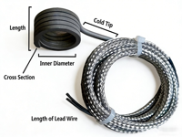 Chauffe-ressort pour canaux chauds résistant aux hautes températures, pièce chauffante à longue durée de vie pour tête de moule d'extrusion de profilés